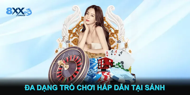 Đa Dạng Trò Chơi Hấp Dẫn Tại Sảnh Casino Gái Xinh